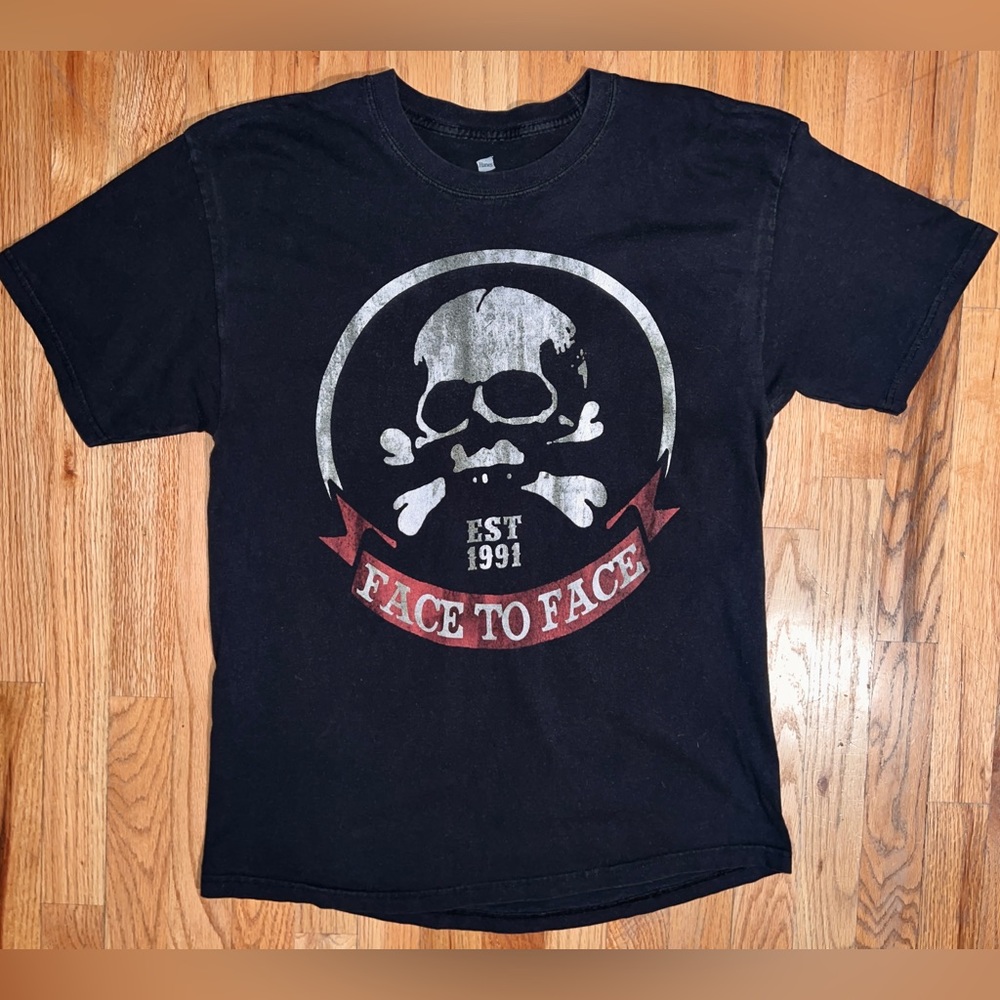vintage “Face to Face” t shirt - punk rock - early 90’s Men’s Large